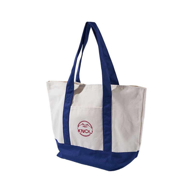 Простая хлопковая большая сумка